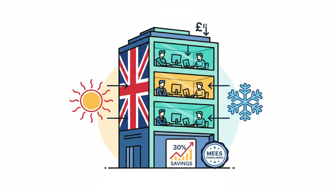 The Ultimate Energy Saving Window Film Guide in the UK 