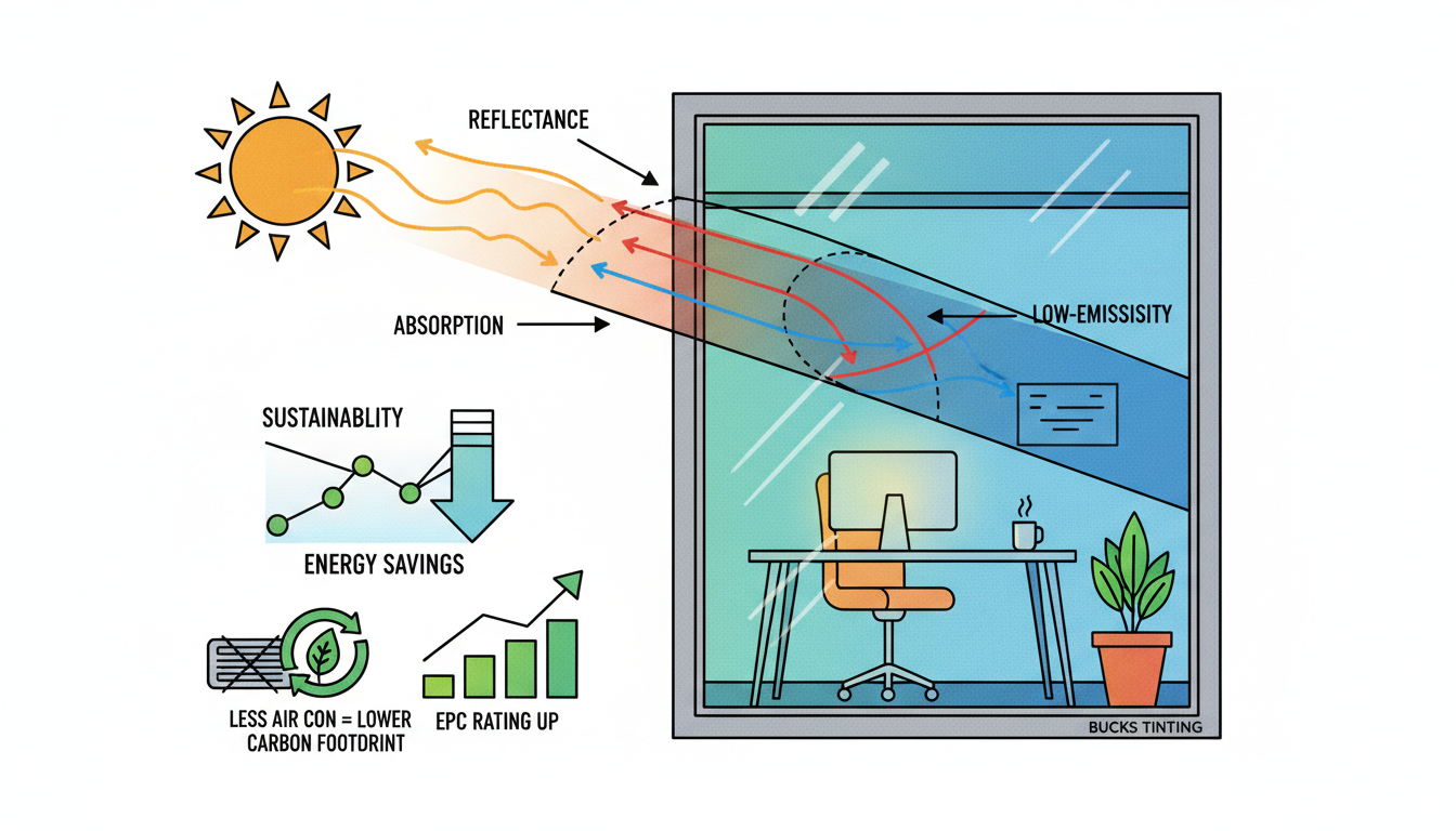 energy saving window film
