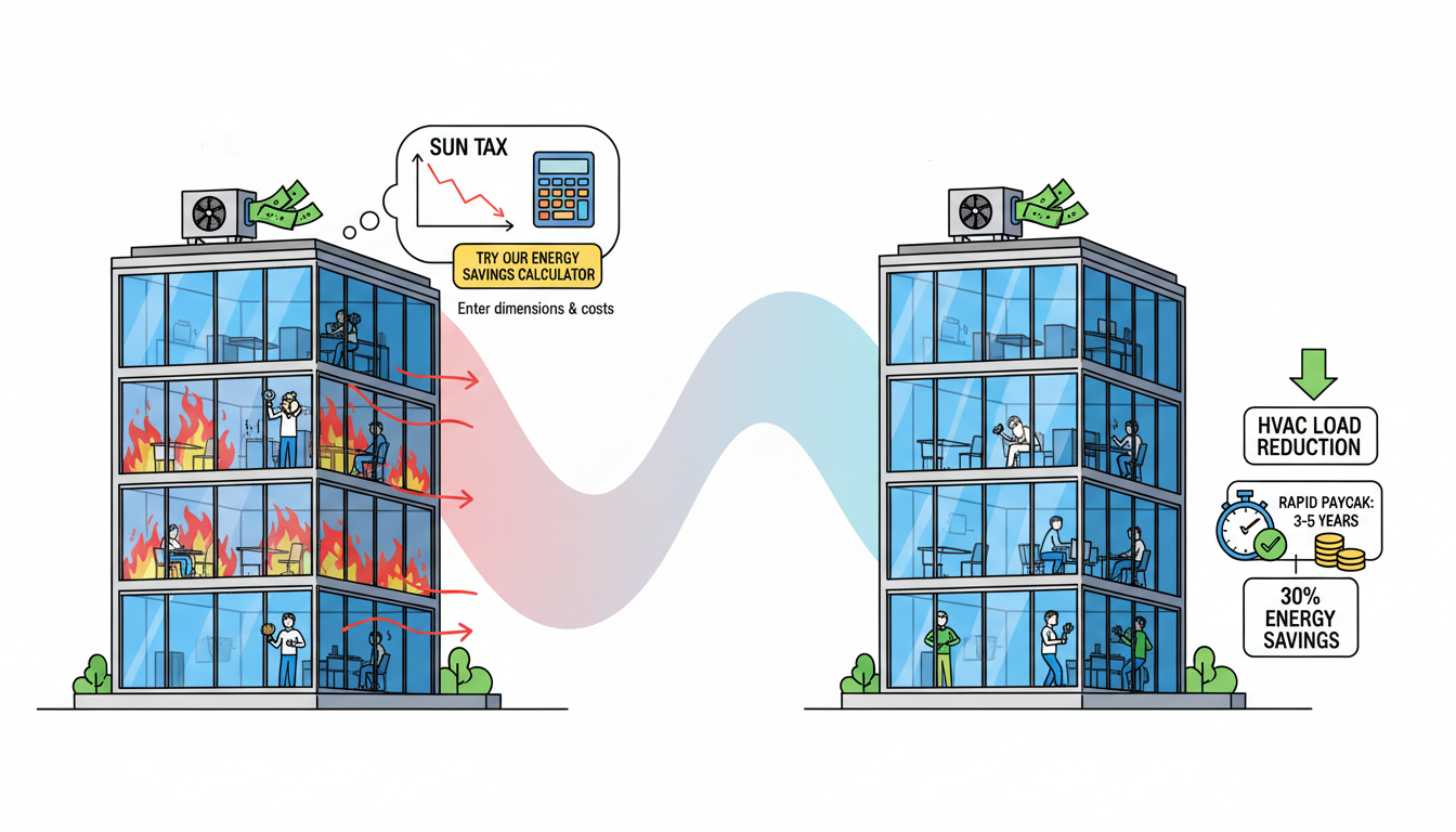 energy saving window film