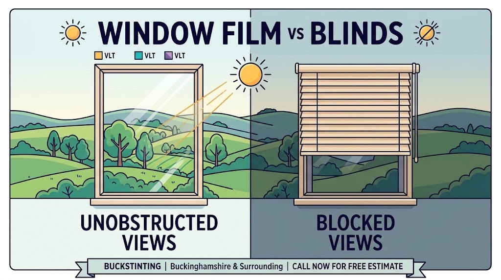 Window Film vs. Blinds: The Ultimate Comparison Guide for the Modern Buckinghamshire Home 