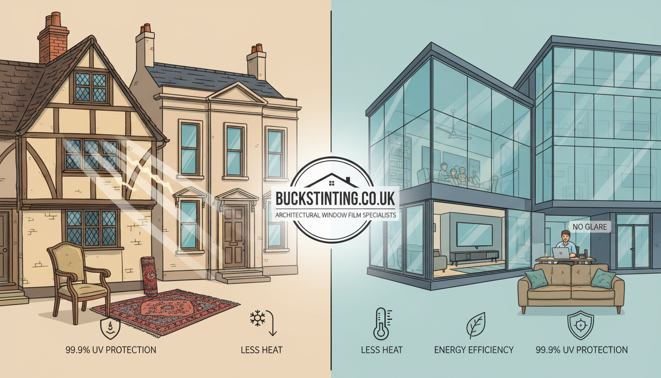 Professional Architectural Window Tinting in Buckinghamshire