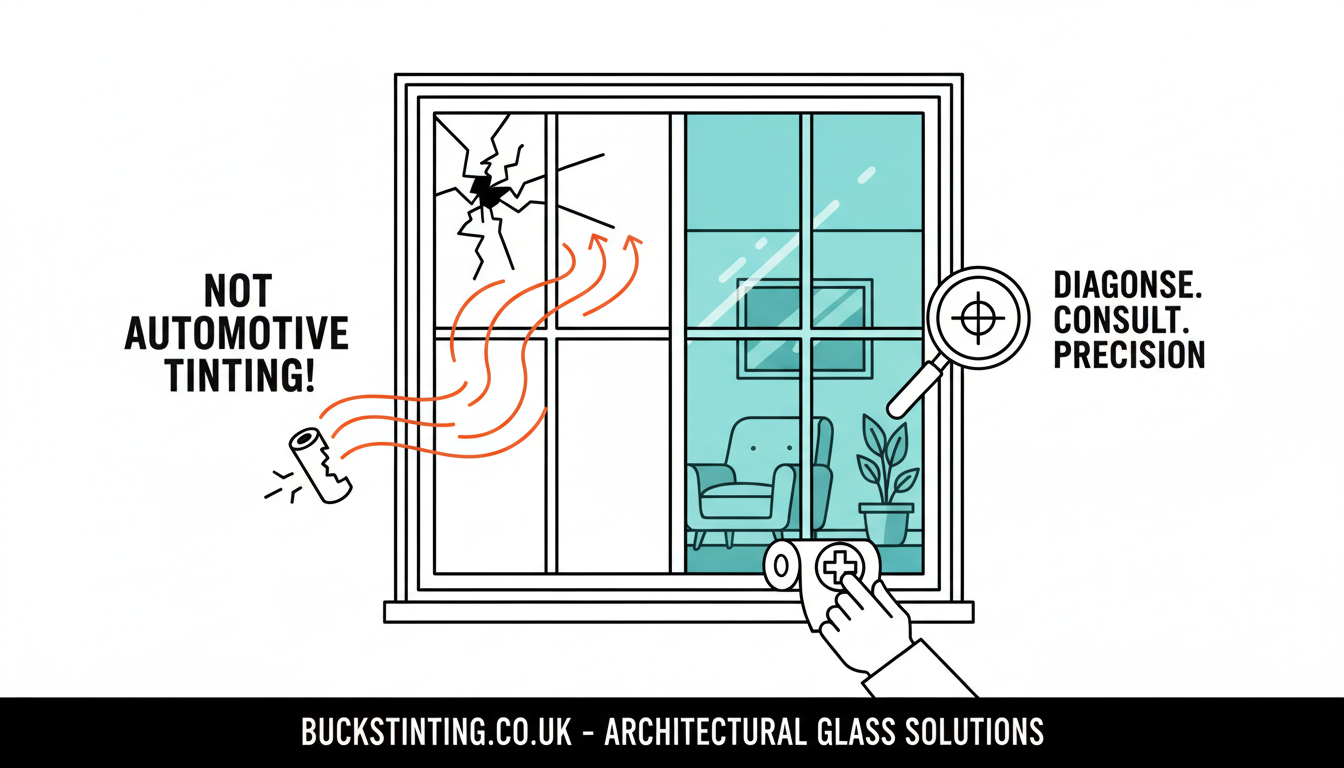 Professional Architectural Window Tinting in Buckinghamshire