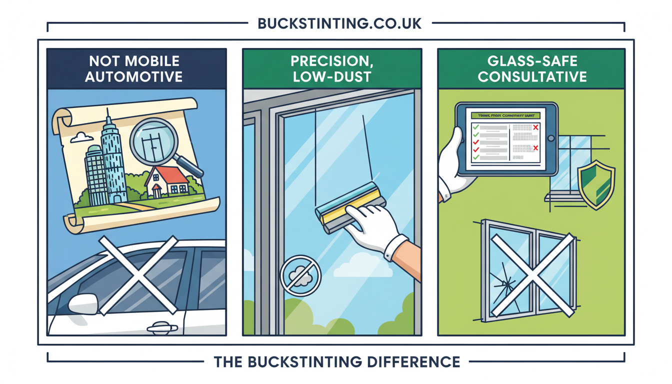 Professional Architectural Window Tinting in Buckinghamshire