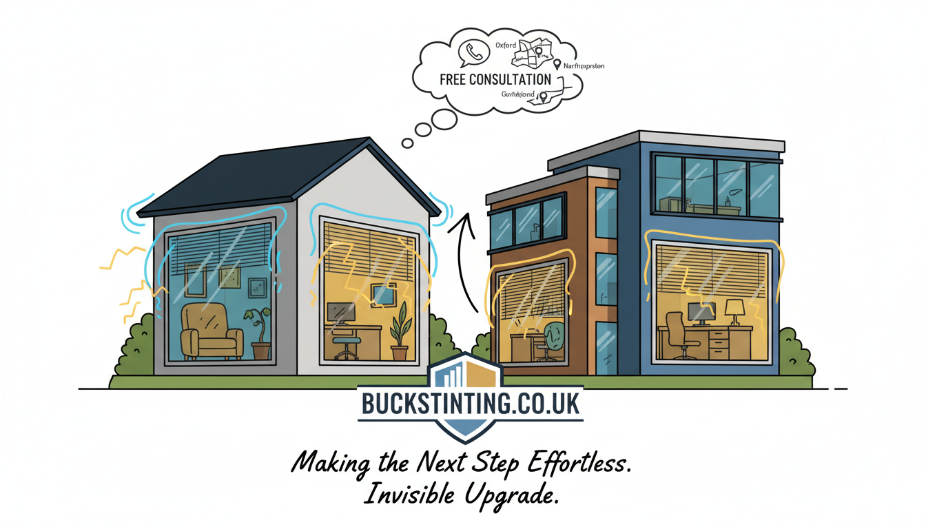 Professional Architectural Window Tinting in Buckinghamshire