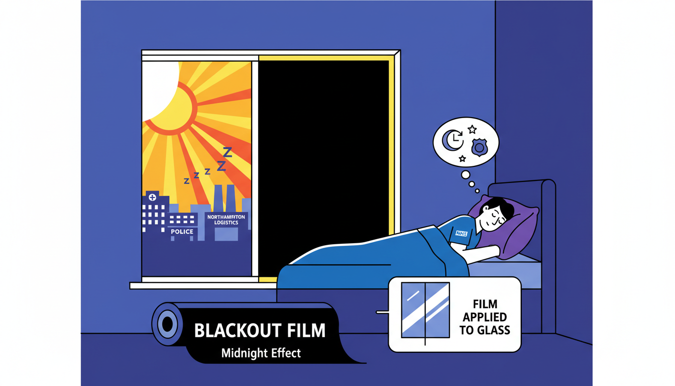 blackout window film
