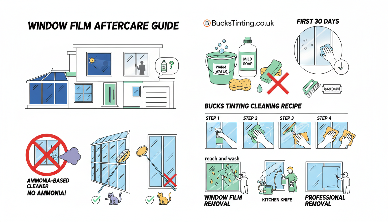 How to Clean Window Film: The Ultimate Aftercare Guide for Your Home