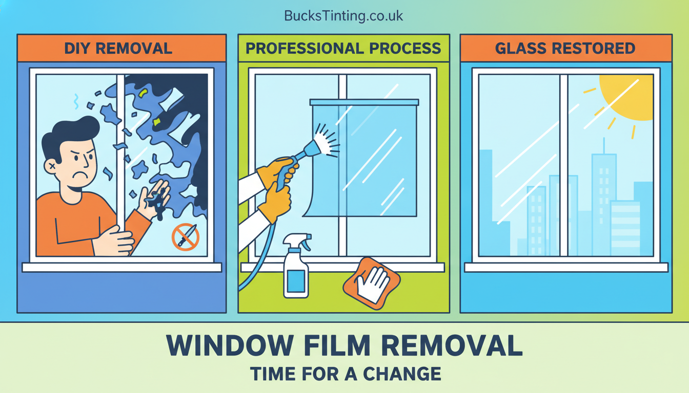 how to clean window film