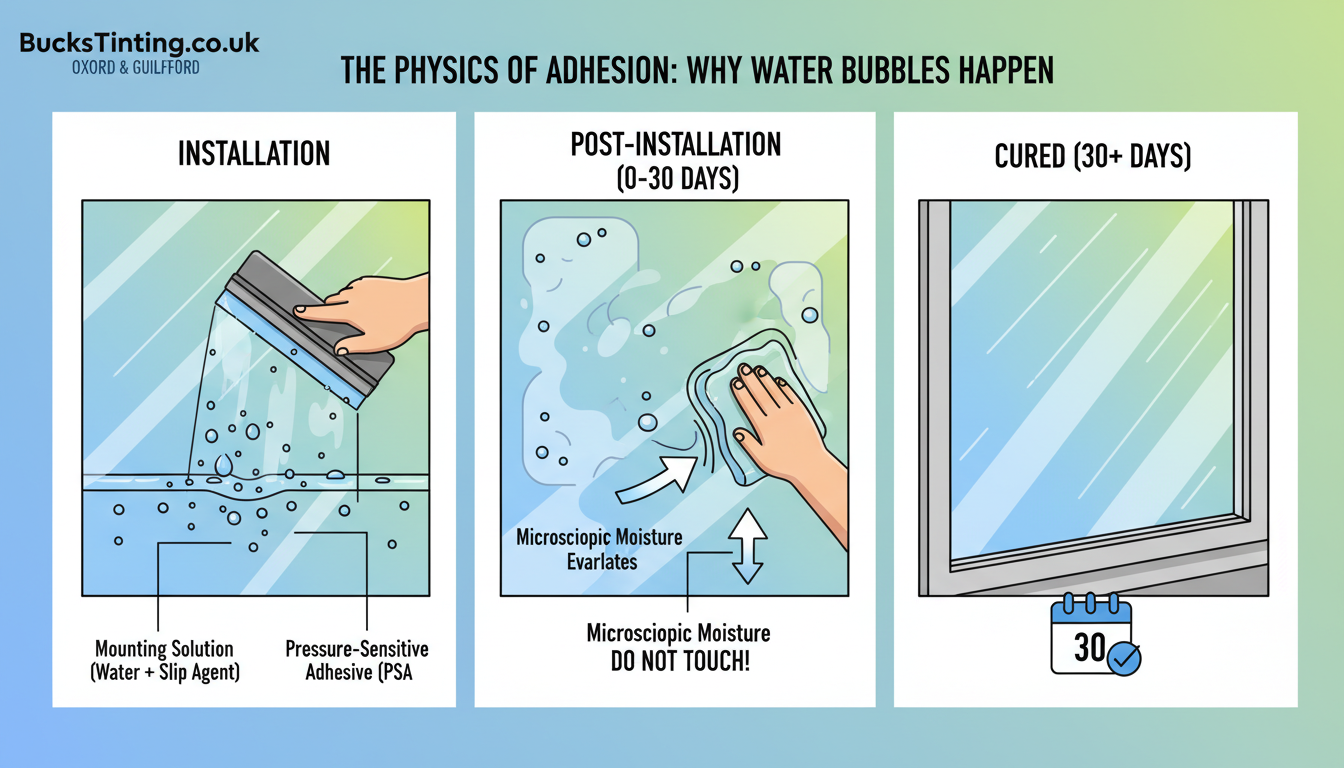 how to clean window film